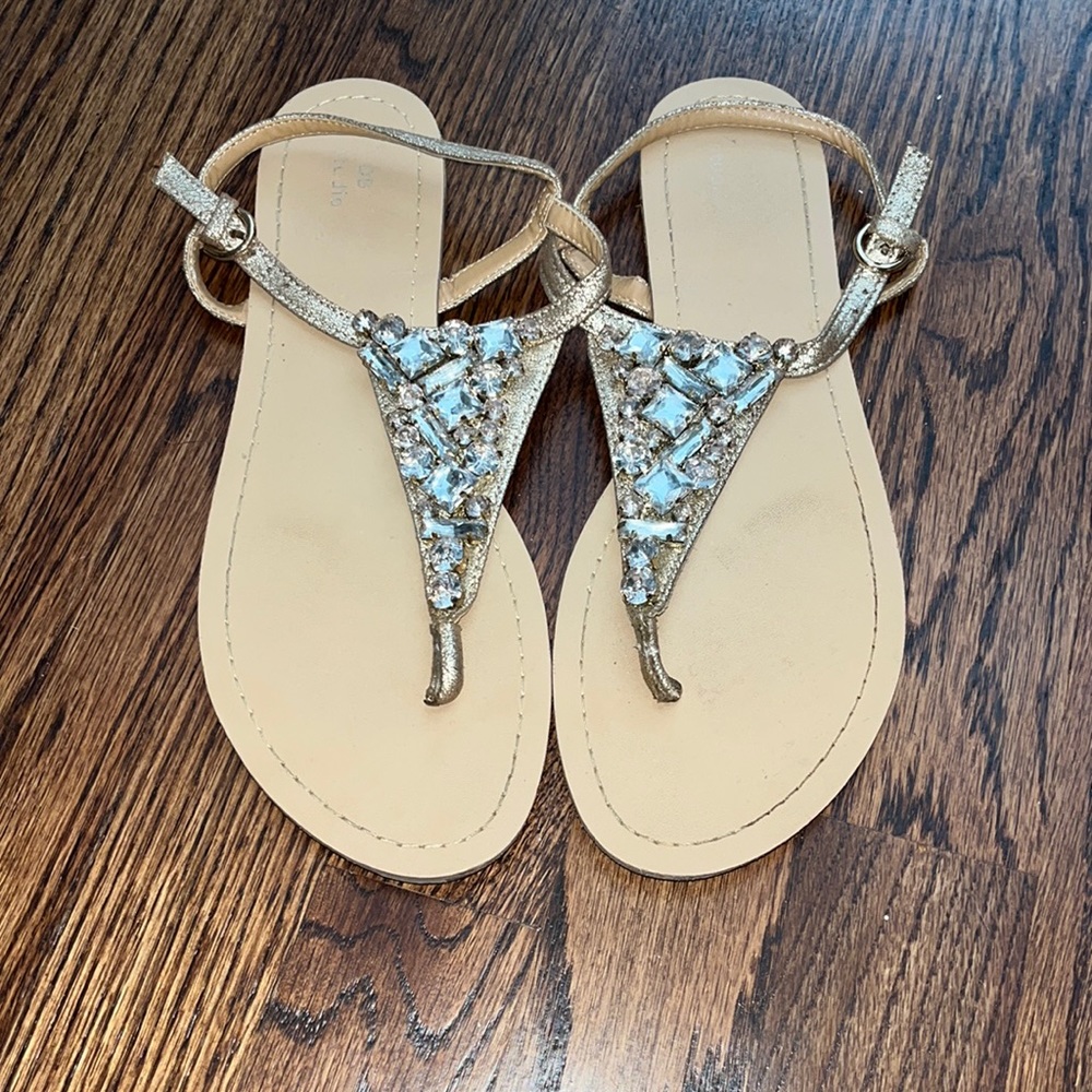 Rhinestone sandals